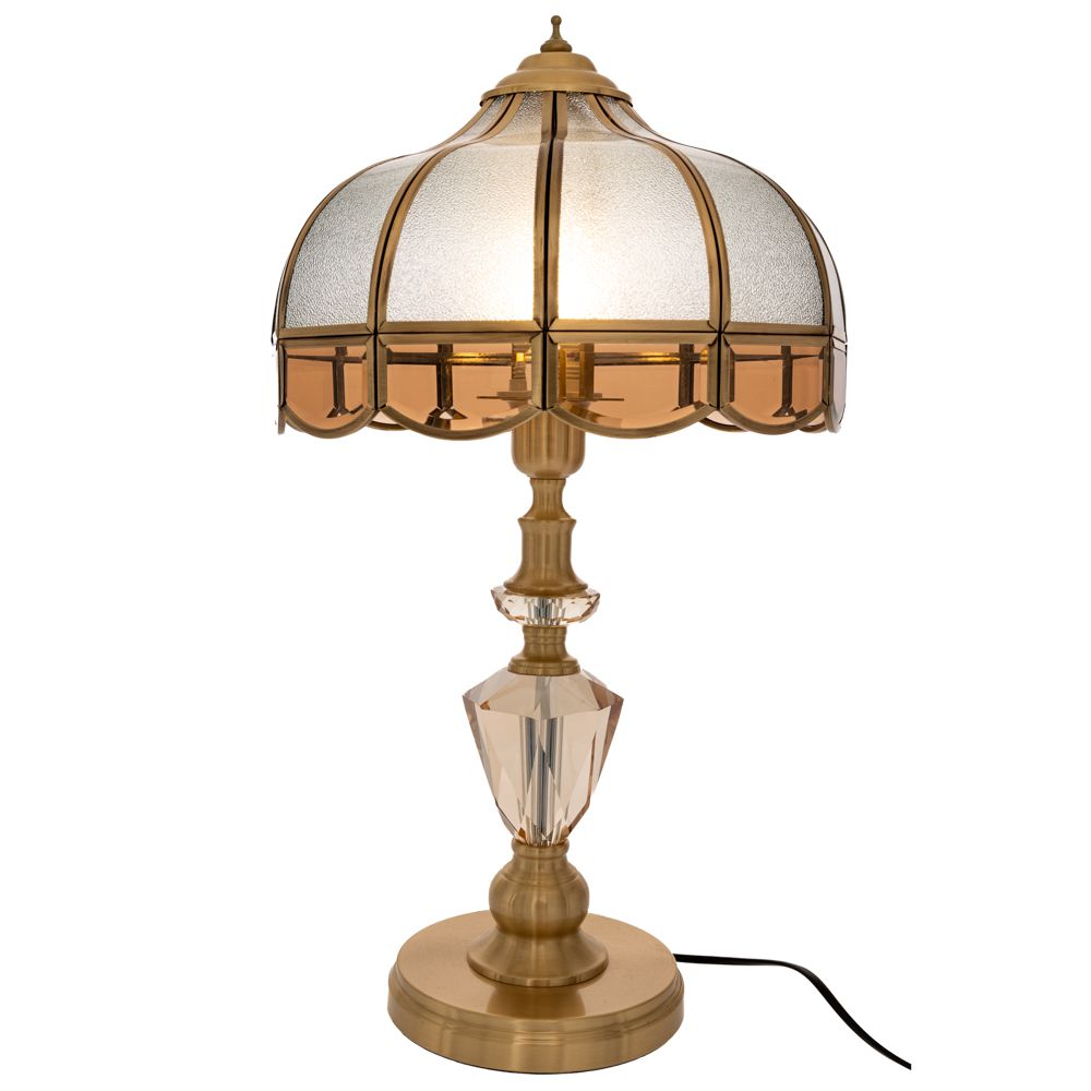 ΕΠΙΤΡΑΠΕΖΙΟ ΛΑΜΠΑΤΕΡ Φ28Χ56ΕΚ ΜΕ ΓΥΑΛΙΝΟ ΚΑΠΕΛΟ ΣΕ ΧΡΥΣΗ ΜΕΤΑΛΛΙΚΗ ΒΑΣΗ ΕΠΙΤΡΑΠΕΖΙΟ ΛΑΜΠΑΤΕΡ Φ28Χ56ΕΚ ΜΕ ΓΥΑΛΙΝΟ ΚΑΠΕΛΟ ΣΕ ΧΡΥΣΗ ΜΕΤΑΛΛΙΚΗ ΒΑΣΗ