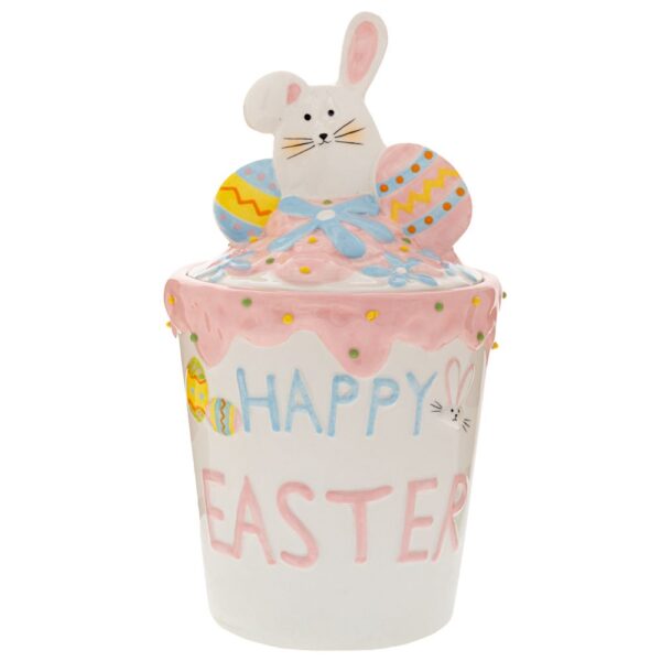 ΡΟΖ ΚΕΡΑΜΙΚΗ ΜΠΙΣΚΟΤΙΕΡΑ ΜΕ ΛΑΓΟ 18Χ18Χ32ΕΚ