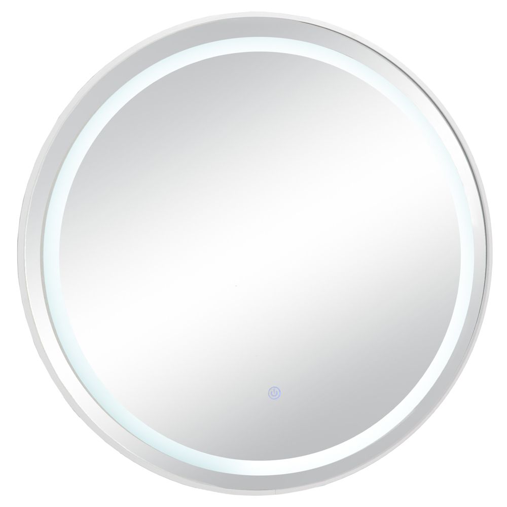 ΛΕΥΚΟΣ ΣΤΡΟΓΓΥΛΟΣ ΜΕΤΑΛΛΙΚΟΣ ΚΑΘΡΕΦΤΗΣ ΤΟΙΧΟΥ ΜΕ LED Φ70ΕΚ ΛΕΥΚΟΣ ΣΤΡΟΓΓΥΛΟΣ ΜΕΤΑΛΛΙΚΟΣ ΚΑΘΡΕΦΤΗΣ ΤΟΙΧΟΥ ΜΕ LED Φ70ΕΚ