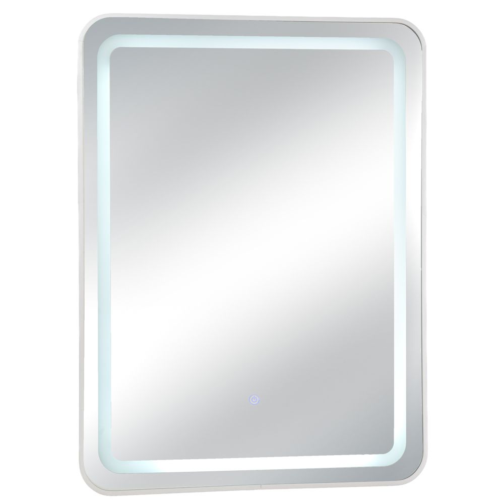 ΛΕΥΚΟΣ ΟΡΘΟΓΩΝΙΟΣ ΜΕΤΑΛΛΙΚΟΣ ΚΑΘΡΕΦΤΗΣ ΤΟΙΧΟΥ ΜΕ LED 60Χ80ΕΚ ΛΕΥΚΟΣ ΟΡΘΟΓΩΝΙΟΣ ΜΕΤΑΛΛΙΚΟΣ ΚΑΘΡΕΦΤΗΣ ΤΟΙΧΟΥ ΜΕ LED 60Χ80ΕΚ