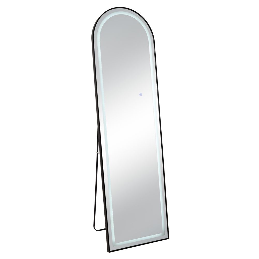 ΜΑΥΡΟΣ ΜΕΤΑΛΛΙΚΟΣ ΚΑΘΡΕΦΤΗΣ ΔΑΠΕΔΟΥ ΜΕ LED 50Χ170ΕΚ ΜΑΥΡΟΣ ΜΕΤΑΛΛΙΚΟΣ ΚΑΘΡΕΦΤΗΣ ΔΑΠΕΔΟΥ ΜΕ LED 50Χ170ΕΚ