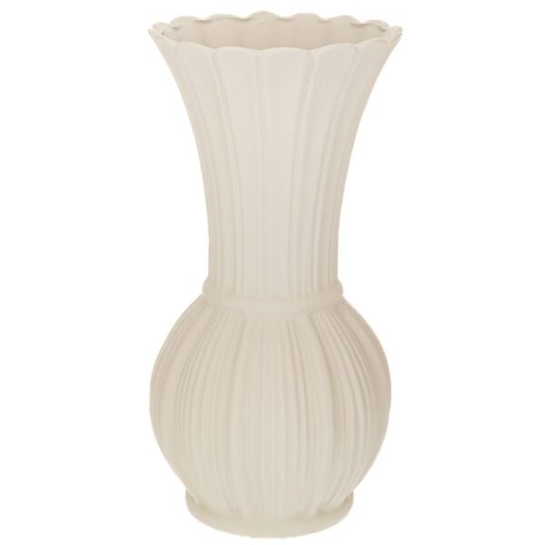 ΛΕΥΚΟ ΚΕΡΑΜΙΚΟ ΒΑΖΟ Φ14Χ28ΕΚ