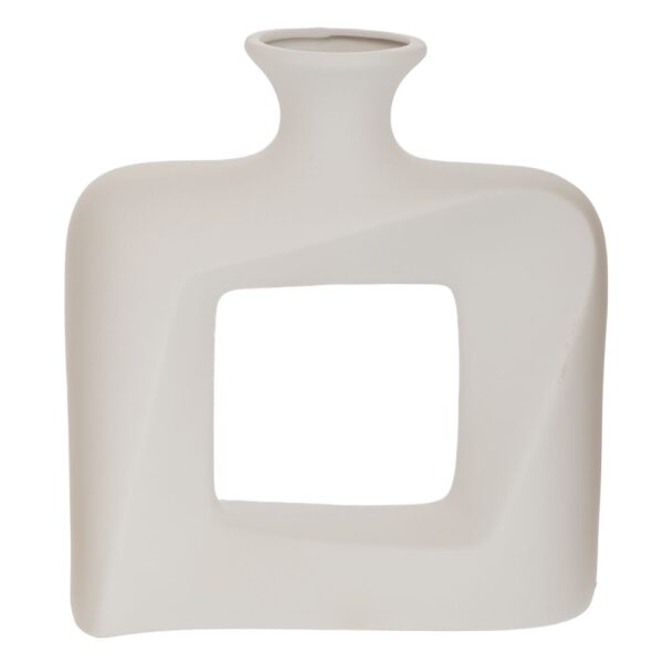 ΛΕΥΚΟ ΚΕΡΑΜΙΚΟ ΒΑΖΟ 21Χ7Χ23ΕΚ