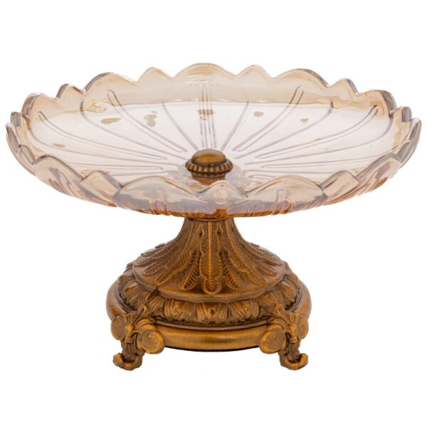 ΜΕΛΙ ΓΥΑΛΙΝΗ ΠΙΑΤΕΛΑ ΜΕ ΜΕΤΑΛΛΙΚΗ ΒΑΣΗ Φ22Χ13ΕΚ