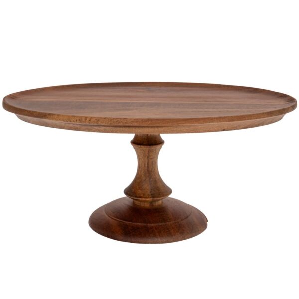 ΞΥΛΙΝΟΣ ΟΒΑΛ ΔΙΣΚΟΣ ΣΕΡΒΙΡΙΣΜΑΤΟΣ ΜΕ ΠΟΔΙ 26Χ16Χ11