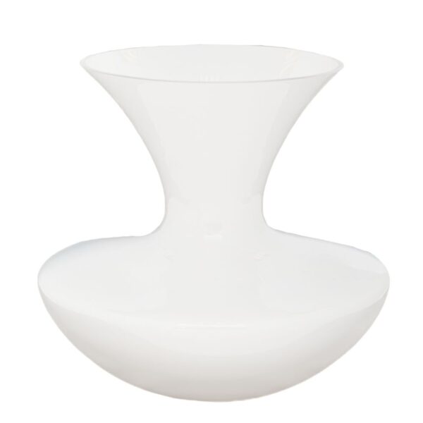 ΛΕΥΚΟ ΓΥΑΛΙΝΟ ΒΑΖΟ Φ22Χ20ΕΚ