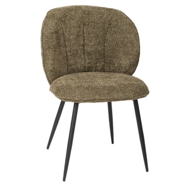 ΚΑΡΕΚΛΑ WHISPER WHIMSY ΜΕ ΛΑΔΙ ΜΠΟΥΚΛΕ ΥΦΑΣΜΑ AND ΜΑΥΡΟ ΜΕΤΑΛΛΙΚΟ ΣΚΕΛΕΤΟ 57Χ52Χ84ΕΚ