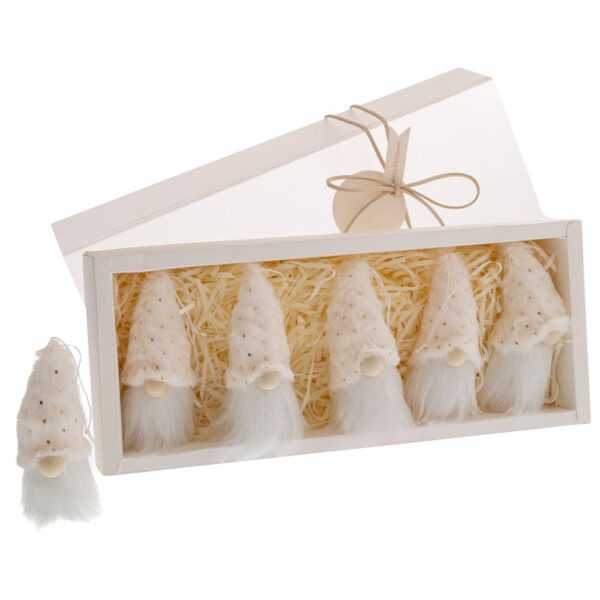 ΣΕΤ 6 ΛΕΥΚΑ ΧΝΟΥΔΩΤΑ ΣΤΟΛΙΔΙΑ 10ΕΚ ΣΕ ΚΟΥΤΙ  31Χ13Χ5ΕΚ