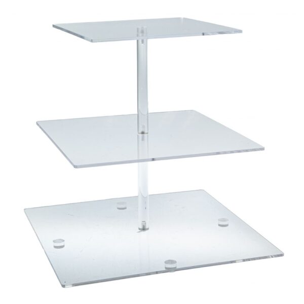 ΔΙΑΦΑΝΟ ΑΚΡΥΛΙΚΟ ΤΕΤΡΑΓΩΝΟ ΤΡΙΩΡΟΦΟ ΠΛΑΤΟ 24 30 35Χ35ΕΚ