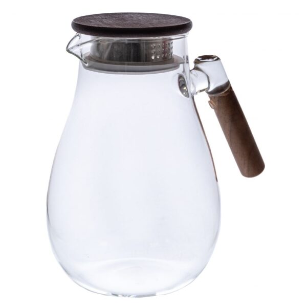 ΔΙΑΦΑΝΗ ΓΥΑΛΙΝΗ ΚΑΝΑΤΑ ΜΕ ΞΥΛΙΝΟ ΧΕΡΟΥΛΙ AND ΚΑΠΑΚΙ Φ12