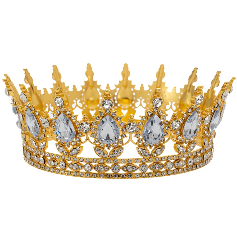 ΧΡΥΣΗ ΜΕΤΑΛΛΙΚΗ ΚΟΡΩΝΑ ΜΕ ΔΙΑΦΑΝΕΣ ΠΕΤΡΕΣ Φ14Χ6ΕΚ ΧΡΥΣΗ ΜΕΤΑΛΛΙΚΗ ΚΟΡΩΝΑ ΜΕ ΔΙΑΦΑΝΕΣ ΠΕΤΡΕΣ Φ14Χ6ΕΚ