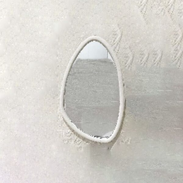 ΛΕΥΚΟΣ MDF ΚΑΘΡΕΦΤΗΣ ΜΕ ΑΚΑΝΟΝΙΣΤΟ ΣΧΗΜΑ 75Χ5Χ122ΕΚ