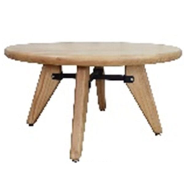 ΤΡΑΠΕΖΑΚΙ ΣΑΛΟΝΙΟΥ ΑΠΌ ΞΥΛΟ ΠΕΥΚΟΥ 80Χ80Χ40ΕΚ KD ΣΤΡΟΓΓΥΛΟ