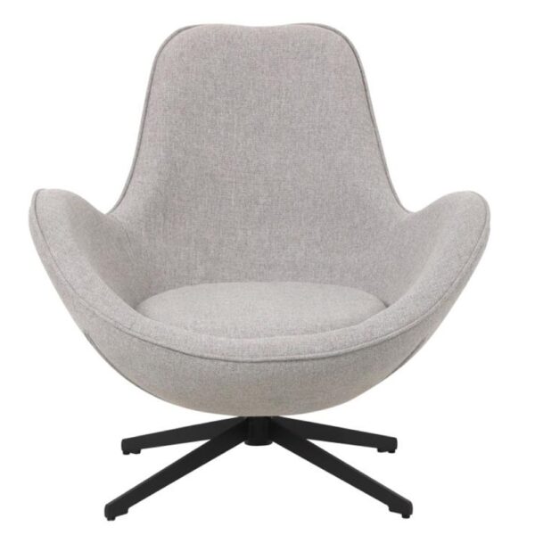 ΠΟΛΥΘΡΟΝΑ ΠΕΡΙΣΤΡΕΦΟΜΕΝΗ ΜΕ ΚΡΕΜ ΥΦΑΣΜΑ AND ΜΑΥΡΑ ΠΟΔΙΑ 86Χ76Χ87ΕΚ