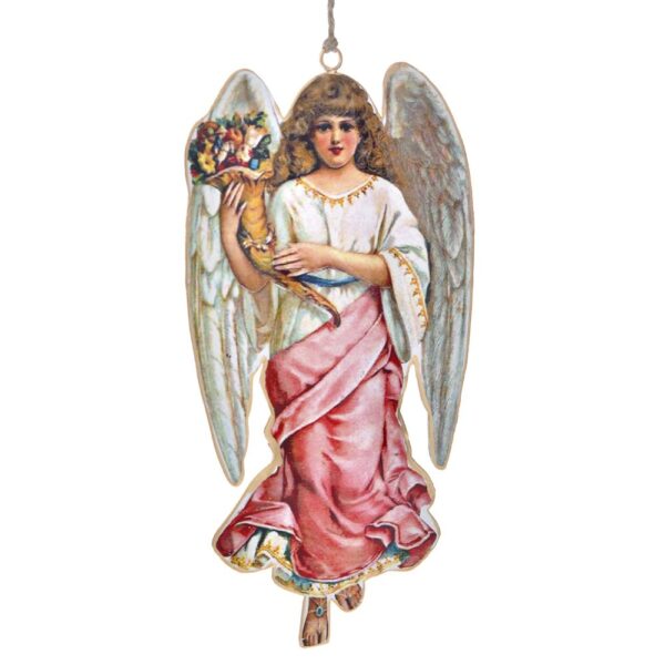 ΡΟΖ ΜΕΤΑΛΛΙΚΟ ΚΡΕΜΑΣΤΟ ΑΓΓΕΛΑΚΙ 12