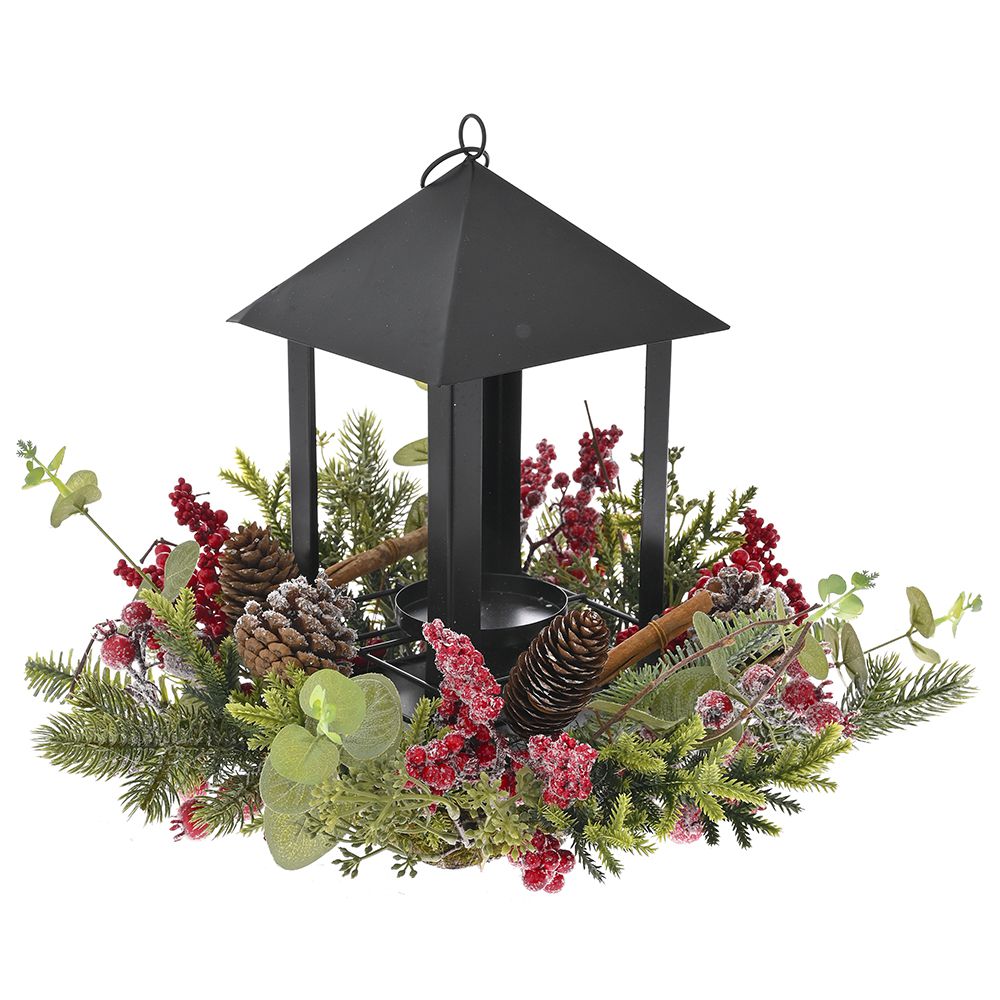 ΜΑΥΡΟ ΦΑΝΑΡΙ ΜΕΣΑ ΣΕ ΣΤΕΦΑΝΙ ΜΕ ΚΟΚΚΙΝΑ BERRIES KAI ΣΤΙΚ ΚΑΝΕΛΑΣ 33Χ28ΕΚ ΜΑΥΡΟ ΦΑΝΑΡΙ ΜΕΣΑ ΣΕ ΣΤΕΦΑΝΙ ΜΕ ΚΟΚΚΙΝΑ BERRIES KAI ΣΤΙΚ ΚΑΝΕΛΑΣ 33Χ28ΕΚ