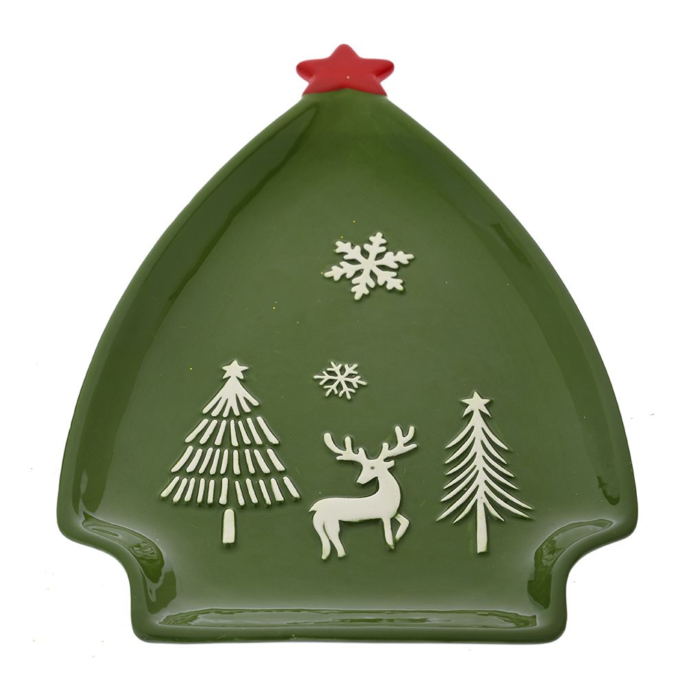 ΠΡΑΣΙΝΗ ΚΕΡΑΜΙΚΗ ΠΙΑΤΕΛΑ ΜΕ ΧΡΙΣΤΟΥΓΕΝΝΙΑΤΙΚΟ ΣΚΗΝΙΚΟ ΣΕ ΛΕΥΚΑ ΧΡΩΜΑΤΑ 26X18X3EK ΠΡΑΣΙΝΗ ΚΕΡΑΜΙΚΗ ΠΙΑΤΕΛΑ ΜΕ ΧΡΙΣΤΟΥΓΕΝΝΙΑΤΙΚΟ ΣΚΗΝΙΚΟ ΣΕ ΛΕΥΚΑ ΧΡΩΜΑΤΑ 26X18X3EK