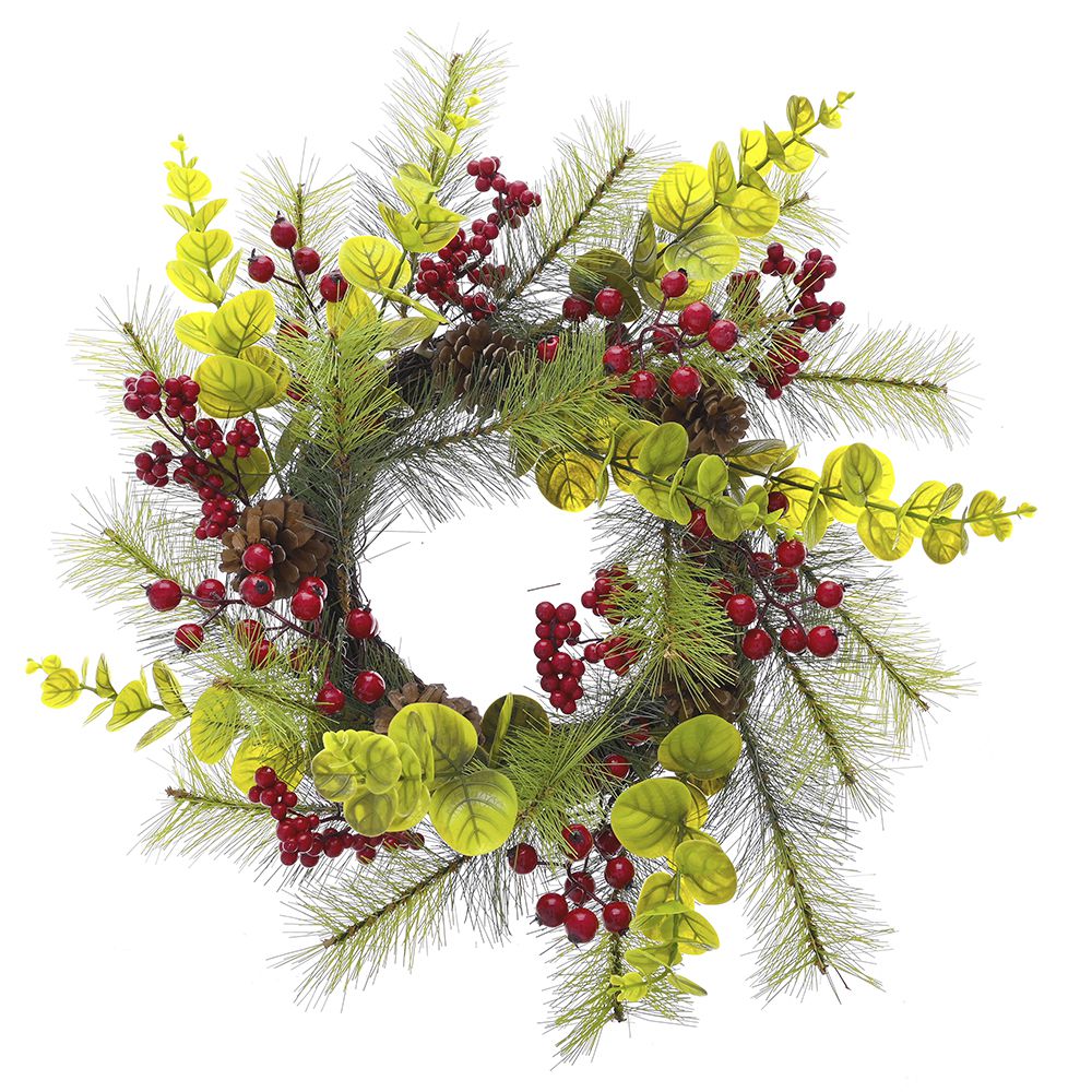 ΠΡΑΣΙΝΟ ΣΤΕΦΑΝΙ ΜΕ BERRIES 50ΕΚ ΠΡΑΣΙΝΟ ΣΤΕΦΑΝΙ ΜΕ BERRIES 50ΕΚ