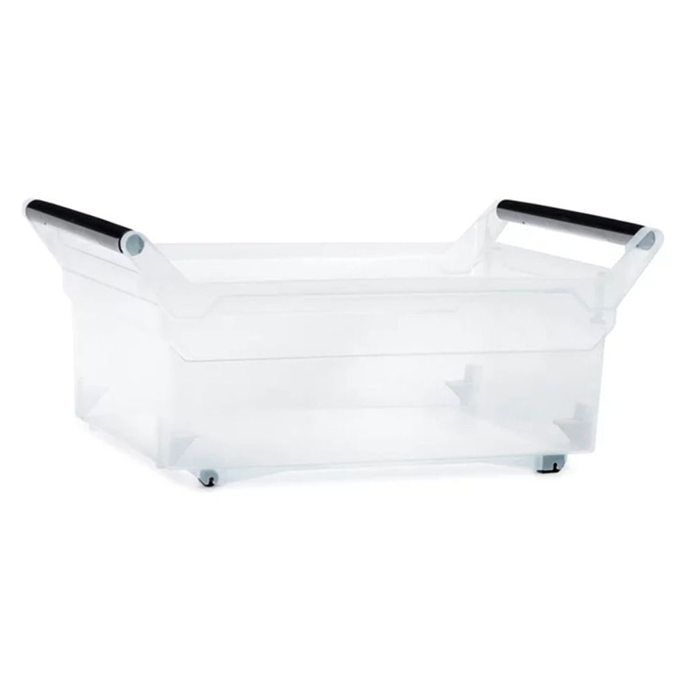 NUK ΔΙΑΦΑΝΟ ΠΛΑΣΤΙΚΟ ΑΠΟΘΗΚΕΥΤΙΚΟ ΚΟΥΤΙ ΜΕ ΡΟΔΑΚΙΑ 30LT NUK ΔΙΑΦΑΝΟ ΠΛΑΣΤΙΚΟ ΑΠΟΘΗΚΕΥΤΙΚΟ ΚΟΥΤΙ ΜΕ ΡΟΔΑΚΙΑ 30LT