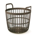 ZOE BASKET ECO WOOD ΚΑΦΕ ΠΛΑΣΤΙΚΟ ΚΑΛΑΘΙ Φ36Χ36ΕΚ