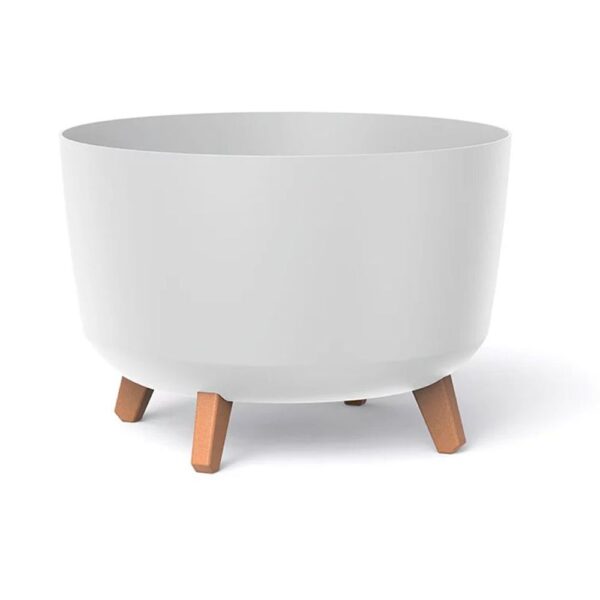 GRACIA ΛΕΥΚΟ ΠΛΑΣΤΙΚΟ ΚΑΣΠΩ 34Χ34Χ24ΕΚ