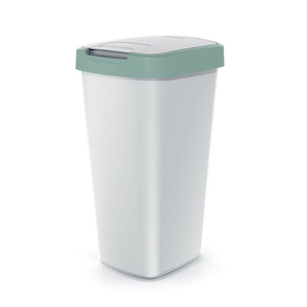 COMPACTA Q ΑΝΟΙΧΤΟ ΠΡΑΣΙΝΟ ΓΚΡΙ ΠΛΑΣΤΙΚΟΣ ΚΑΔΟΣ 25LT