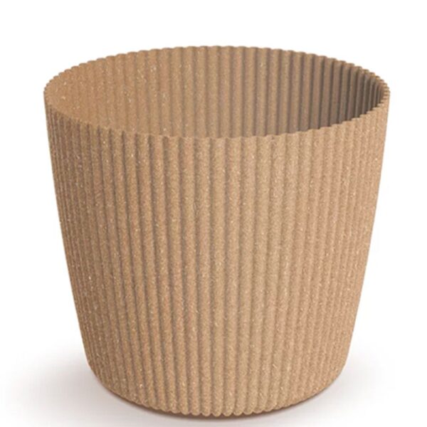 MILLY ROUND ECO WOOD ΦΥΣΙΚΟ ΧΡΩΜΑ ΠΛΑΣΤΙΚΟ ΚΑΣΠΩ Φ24Χ20ΕΚ