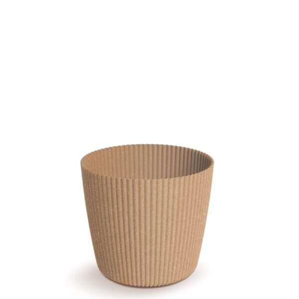 MILLY ROUND ECO WOOD ΦΥΣΙΚΟ ΧΡΩΜΑ ΠΛΑΣΤΙΚΟ ΚΑΣΠΩ Φ30Χ26ΕΚ