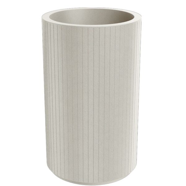 CORO ROUND HIGH SAND ΠΛΑΣΤΙΚΟ ΚΑΣΠΩ 48Χ48Χ80ΕΚ