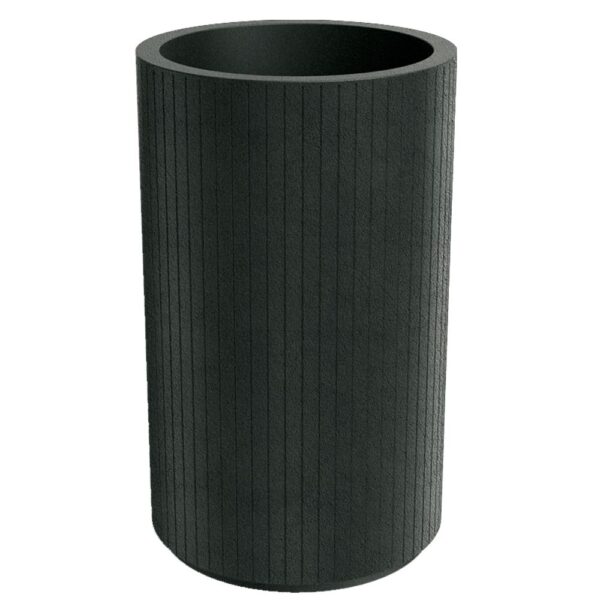CORO ROUND HIGH CHARCOAL ΠΛΑΣΤΙΚΟ ΚΑΣΠΩ 48X48X80EK