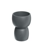 DUALA ROUND TINY GRANITE ΠΛΑΣΤΙΚΟ ΚΑΣΠΩ 30X30X40EK