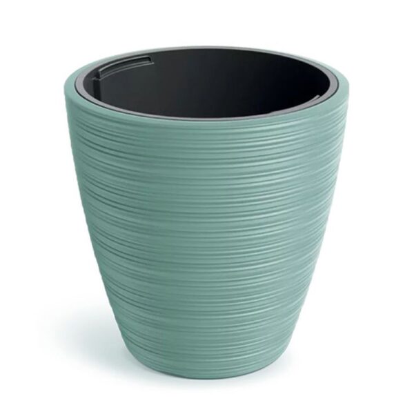 VENA ROUND ΣΚΟΥΡΟ ΠΡΑΣΙΝΟ ΠΛΑΣΤΙΚΟ ΚΑΣΠΩ Φ30Χ30ΕΚ