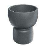DUALA ROUND TINY GRANITE ΠΛΑΣΤΙΚΟ ΚΑΣΠΩ 47Χ47Χ55ΕΚ
