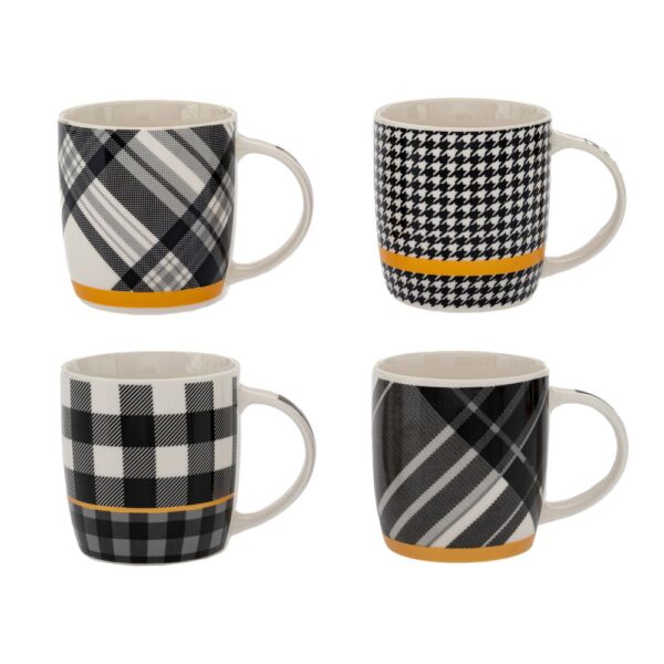 ΑΣΠΡΟΜΑΥΡΗ ΚΕΡΑΜΙΚΗ ΚΟΥΠΑ ΜΕ ΚΙΤΡΙΝΗ ΛΕΠΤΟΜΕΡΕΙΑ 8