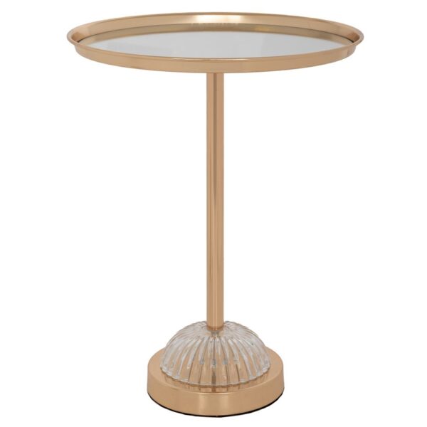 ΧΡΥΣΟΣ ΜΕΤΑΛΛΙΚΟΣ ΔΙΣΚΟΣ ΜΕ ΚΑΘΡΕΦΤΗ ΣΕ ΒΑΣΗ Φ30Χ40ΕΚ