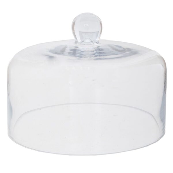 ΔΙΑΦΑΝΟ ΓΥΑΛΙΝΟ ΚΑΠΑΚΙ ΠΙΑΤΕΛΑΣ Φ22Χ16ΕΚ