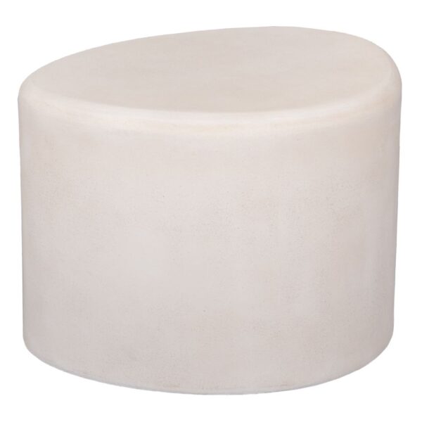 ΛΕΥΚΟ ΒΟΗΘΗΤΙΚΟ ΤΡΑΠΕΖΑΚΙ ΑΠΌ MDF ΜΕ ΑΚΑΝΟΝΙΣΤΟ ΣΧΗΜΑ 50X40X35EK