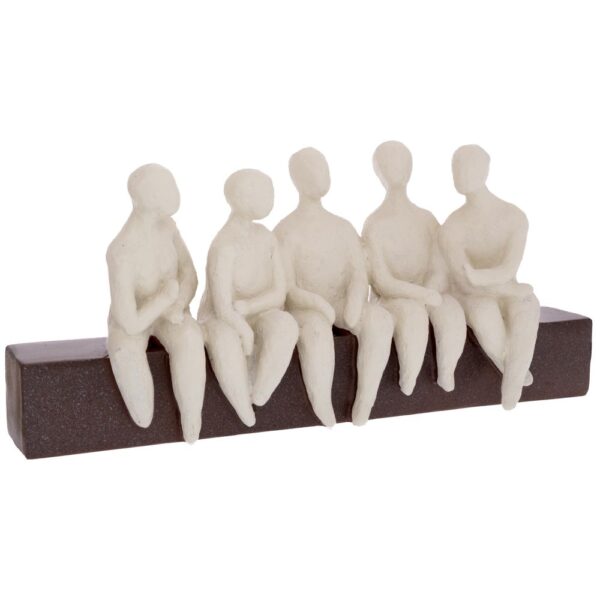 ΛΕΥΚΕΣ ΠΟΛΥΡΕΖΙΝ ΦΙΓΟΥΡΕΣ ΑΝΘΡΩΠΩΝ ΠΟΥ ΚΟΥΒΕΝΤΙΑΖΟΥΝ ΣΕ ΚΑΦΕ ΒΑΣΗ 39Χ8