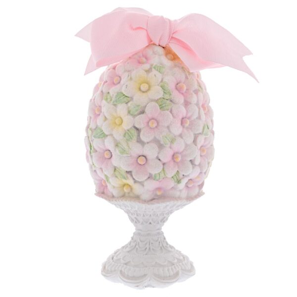 ΠΟΛΥΡΕΖΙΝ ΑΥΓΟ ΜΕ ΛΟΥΛΟΥΔΙΑ ΣΕ ΠΑΣΤΕΛ ΑΠΟΧΡΩΣΕΙΣ AND ΛΕΥΚΗ ΒΑΣΗ 10Χ10Χ20ΕΚ