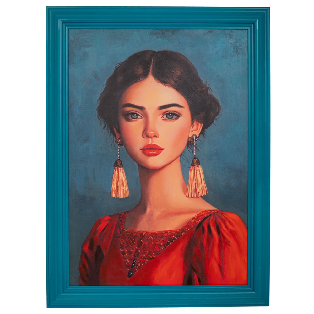 ΠΙΝΑΚΑΣ ΧΕΙΡΟΠΟΙΗΤΟΣ ΜΕ ΓΥΝΑΙΚΑ ΣΕ ΜΠΛΕ ΚΟΡΝΙΖΑ 87Χ117ΕΚ (70X100) ΠΙΝΑΚΑΣ ΧΕΙΡΟΠΟΙΗΤΟΣ ΜΕ ΓΥΝΑΙΚΑ ΣΕ ΜΠΛΕ ΚΟΡΝΙΖΑ 87Χ117ΕΚ (70X100)