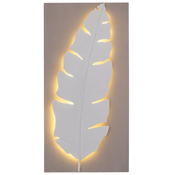 ΠΙΝΑΚΑΣ FEATHER ΕΛΑΙΟΓΡΑΦΙΑ WITH LED LIGHT ΣΕ ΤΥΠΩΜΕΝΟ ΚΑΜΒΑ 70Χ140ΕΚ