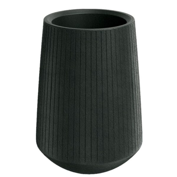 CORO BOWL HIGH CHARCOAL ΠΛΑΣΤΙΚΟ ΚΑΣΠΩ  Φ38Χ53ΕΚ