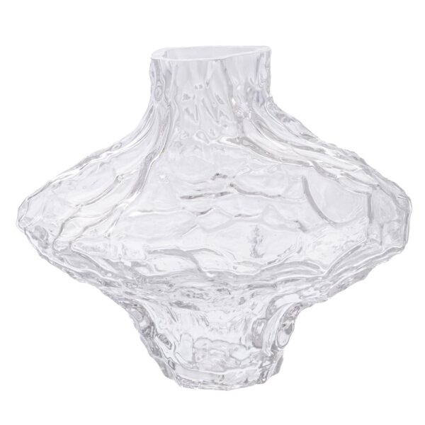 ΔΙΑΦΑΝΟ ΓΥΑΛΙΝΟ ΒΑΖΟ ΑΚΑΝΟΝΙΣΤΟ Φ19Χ16ΕΚ