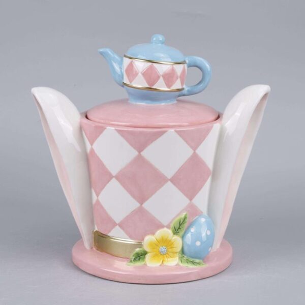 ΚΕΡΑΜΙΚΗ ΜΠΙΣΚΟΤΙΕΡΑ ΜΕ ΣΧΗΜΑ ΚΑΠΕΛΟ ΛΑΓΟΥ ΣΕ ΠΑΣΤΕΛ ΑΠΟΧΡΩΣΕΙΣ 27Χ19Χ26ΕΚ