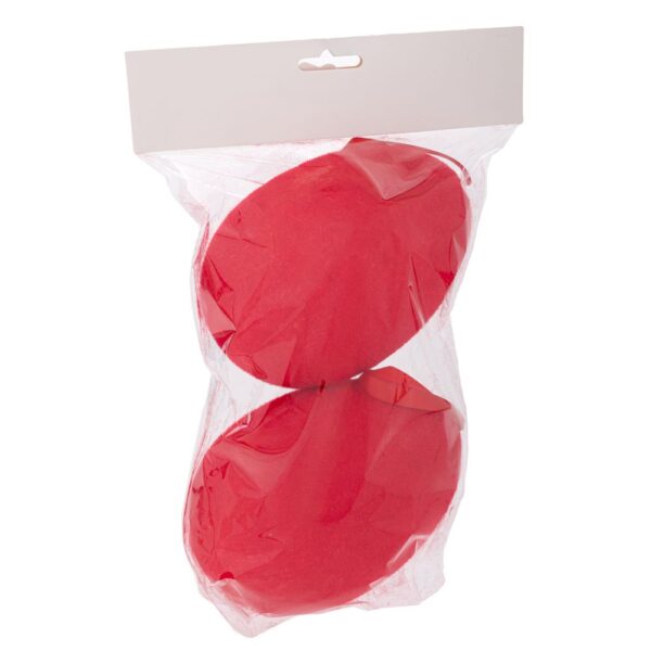 ΣΕΤ 2 ΚΟΚΚΙΝΑ ΚΡΕΜΑΣΤΑ ΧΝΟΥΔΩΤΑ ΑΥΓΑ Φ10Χ15ΕΚ