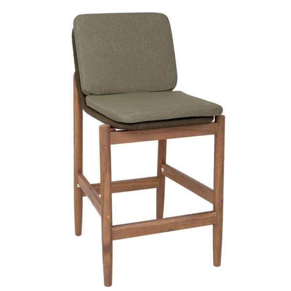 ΞΥΛΙΝΟ ΣΚΑΜΠΟ BAR MASAYA ΑΠΌ ΑΚΑΚΙΑ ΣΕ ΦΥΣΙΚΟ ΧΡΩΜΑ ΜΕ ΧΑΚΙ ΜΑΞΙΛΑΡΙΑ 57Χ50Χ95ΕΚ