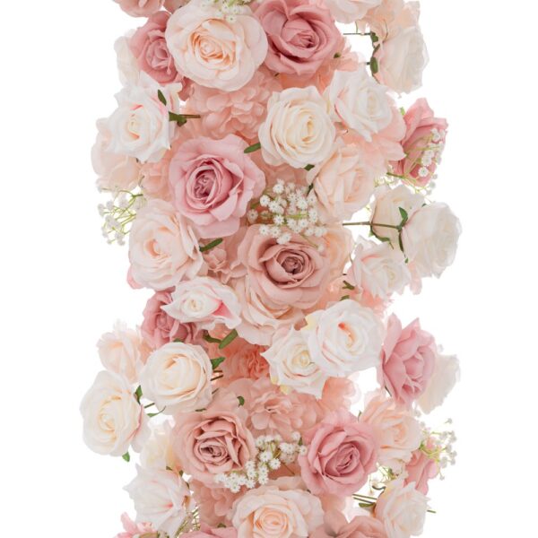 RUNNER ΜΕ ΡΟΖ AND ΛΕΥΚΑ ΛΟΥΛΟΥΔΙΑ 45Χ200ΕΚ