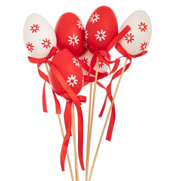 ΣΕΤ 6 ΠΛΑΣΤΙΚΑ ΑΥΓΑ ΣΕ ΞΥΛΑΚΙ 4Χ28ΕΚ