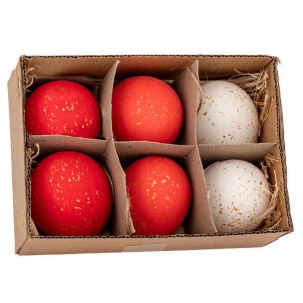 ΣΕΤ 6 ΔΙΑΚΟΣΜΗΤΙΚΑ ΑΥΓΑ 4Χ4Χ6ΕΚ