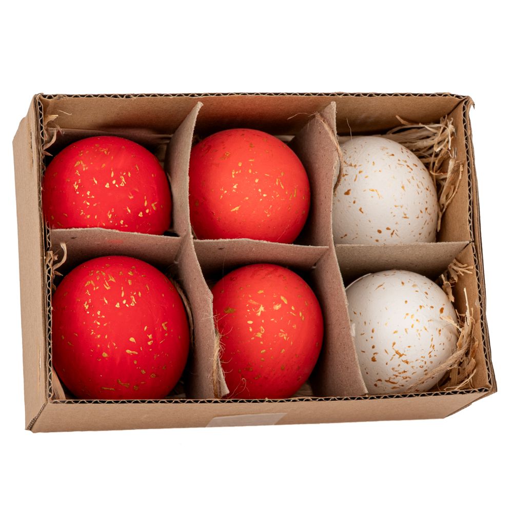 ΣΕΤ 6 ΔΙΑΚΟΣΜΗΤΙΚΑ ΑΥΓΑ 4Χ4Χ6ΕΚ ΣΕΤ 6 ΔΙΑΚΟΣΜΗΤΙΚΑ ΑΥΓΑ 4Χ4Χ6ΕΚ